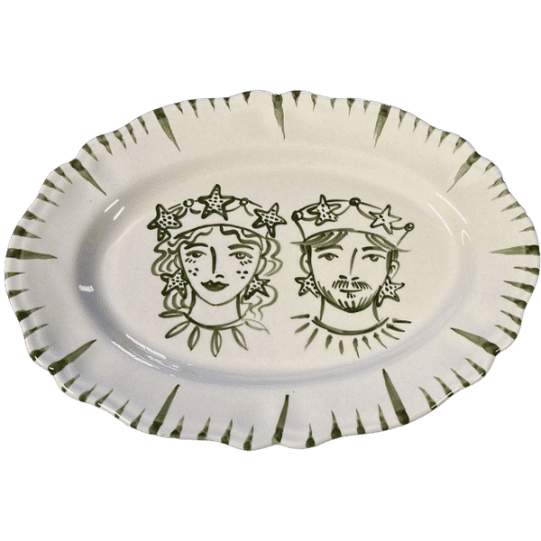 Rei Starfish Oval Platter - 32 cm