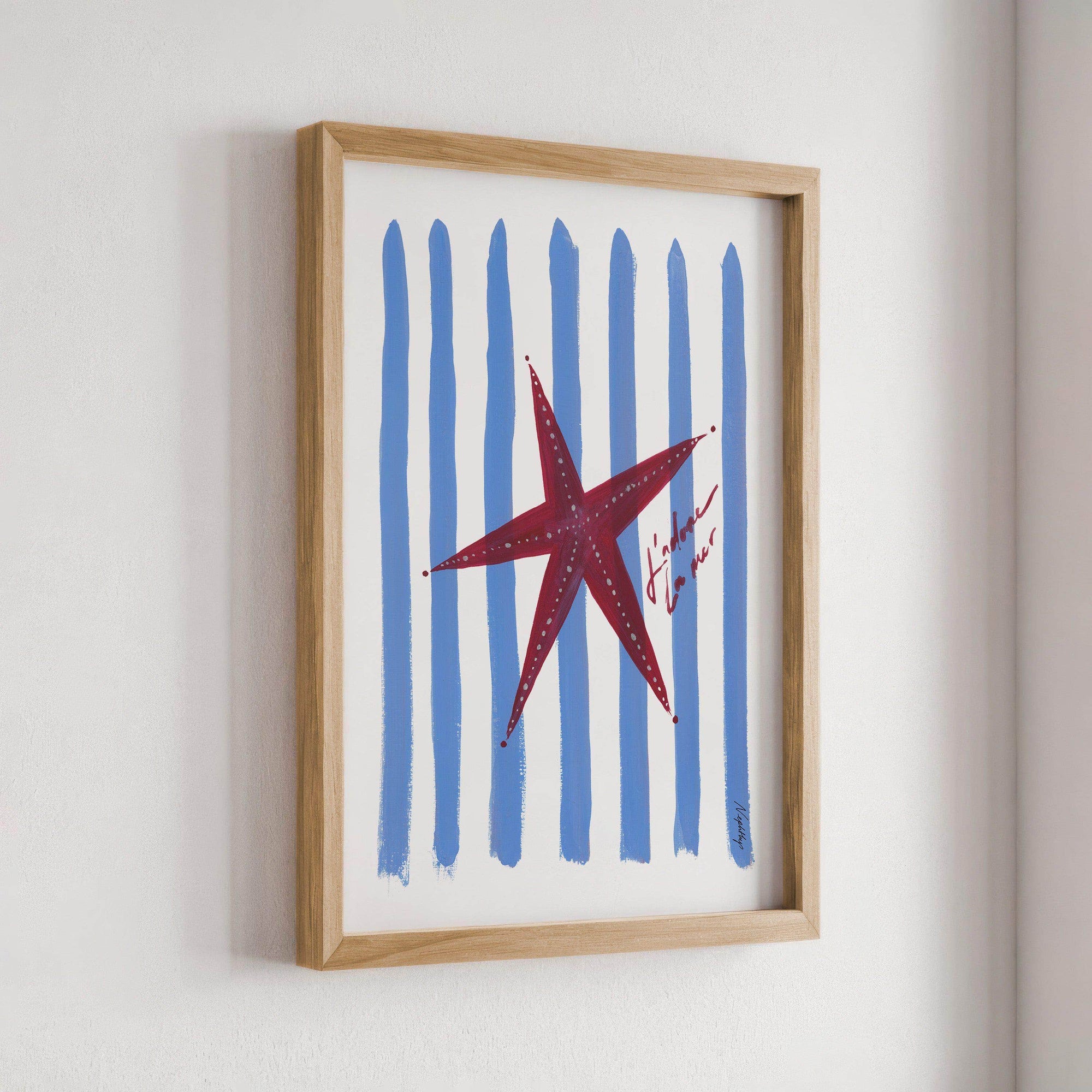 J'adore Starfish Print