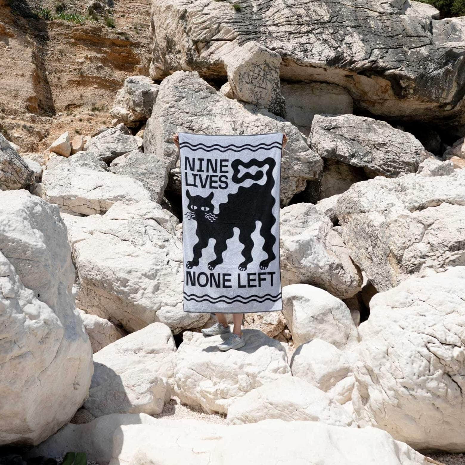 Nine Lives Towel