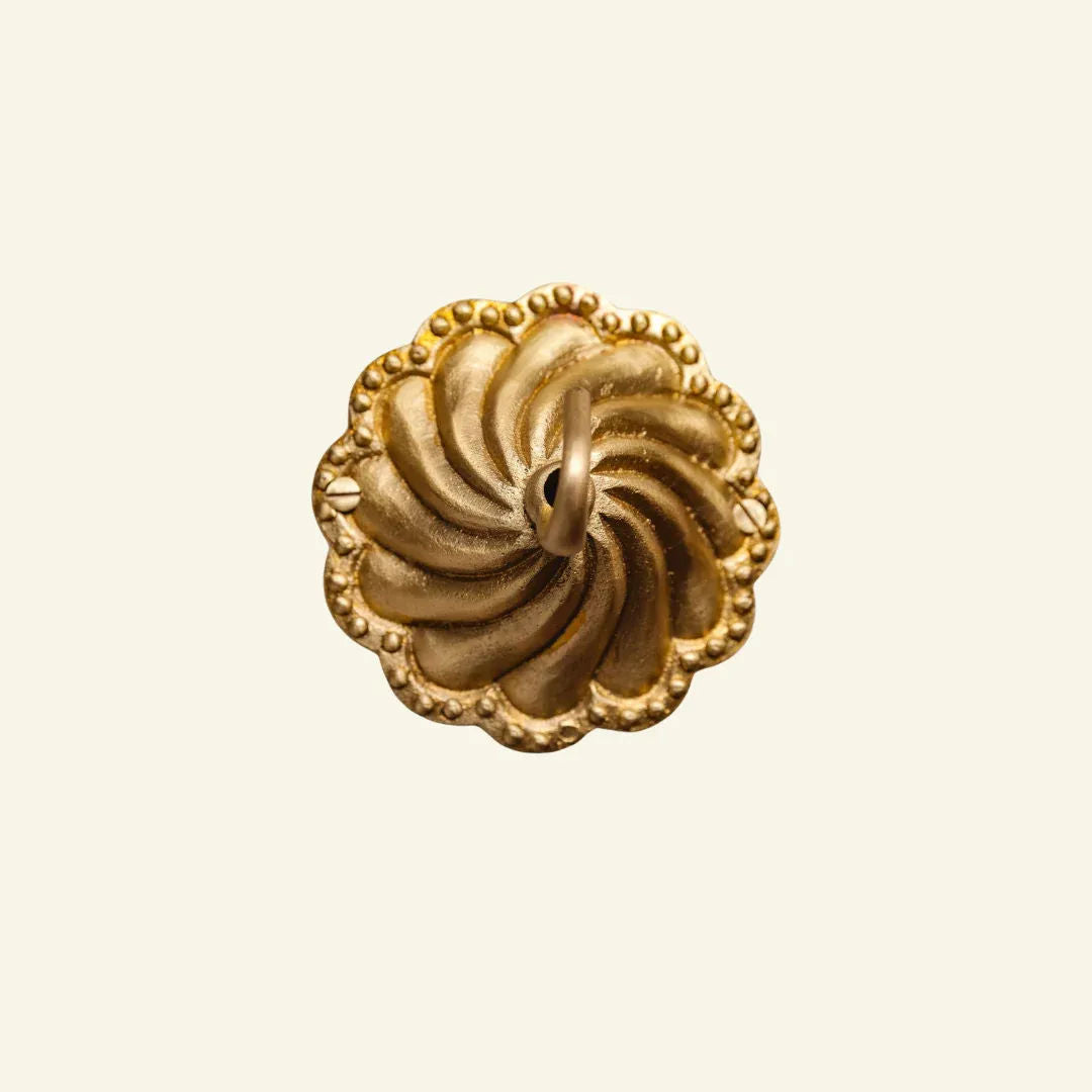 Shell Brass Ceiling Rose
