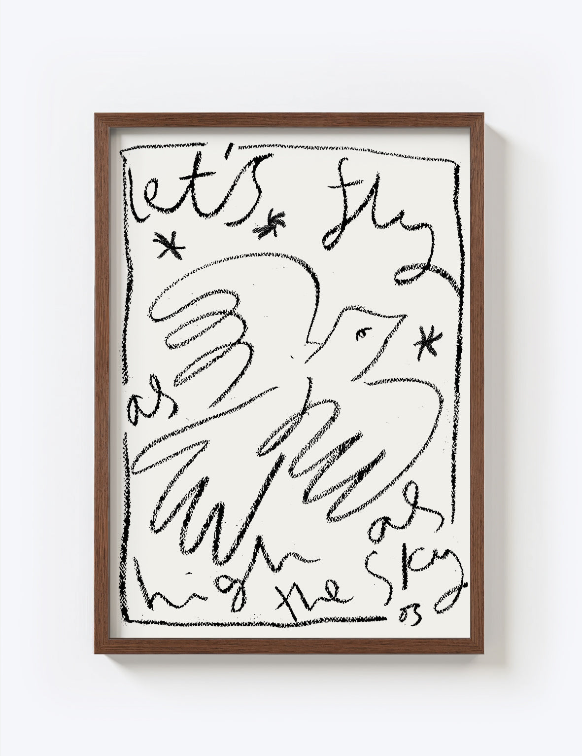 Let's Fly Print