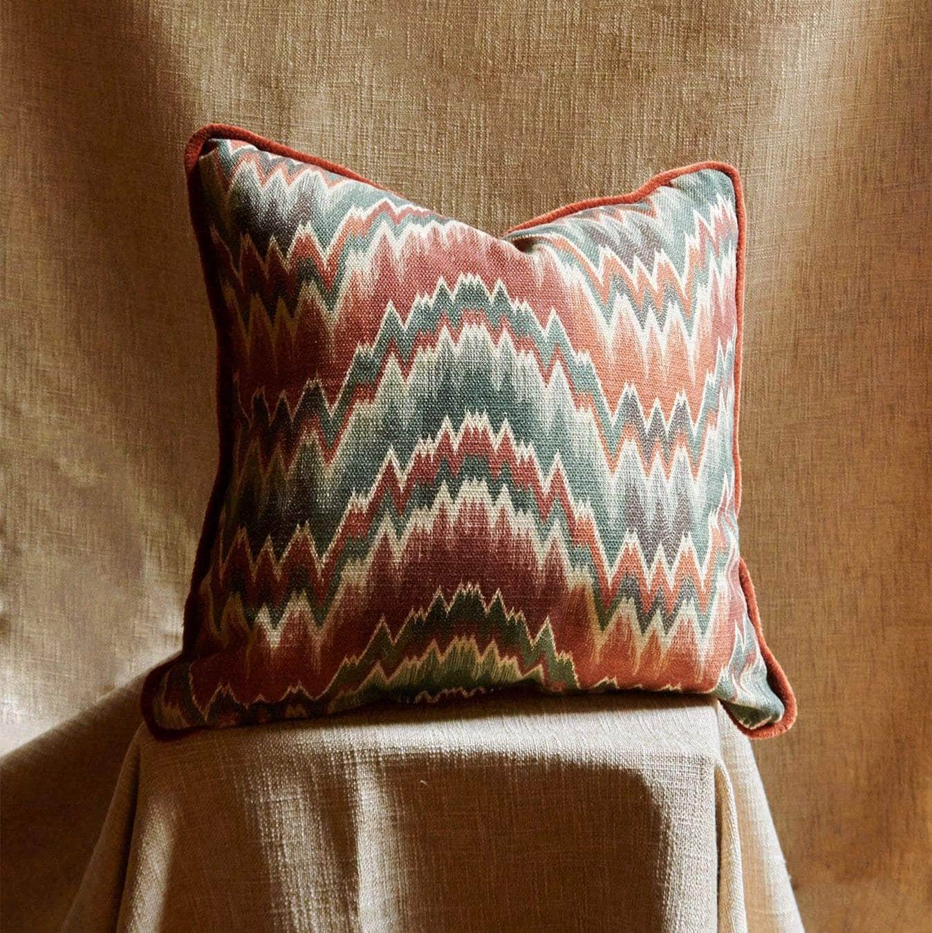 Pillow Herringbone Orange