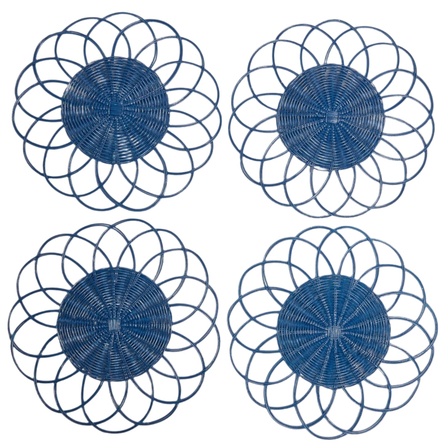 Dark Blue Cabana Placemats (set of 4)