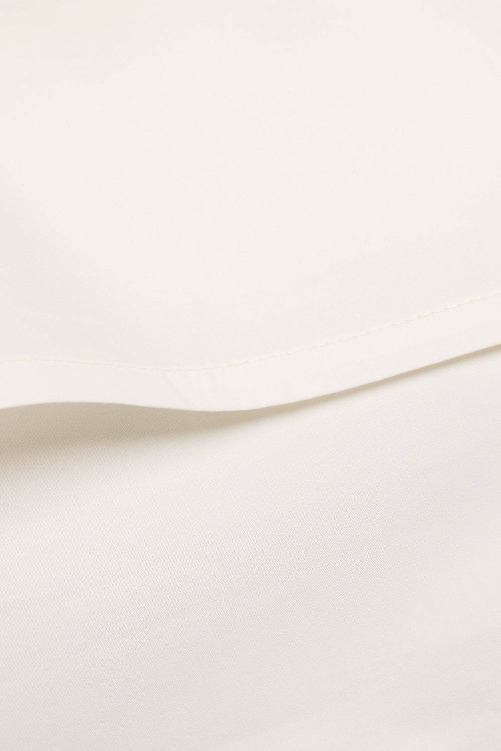 Percale Organic Cotton Pillowcases - Iridescent Ivory