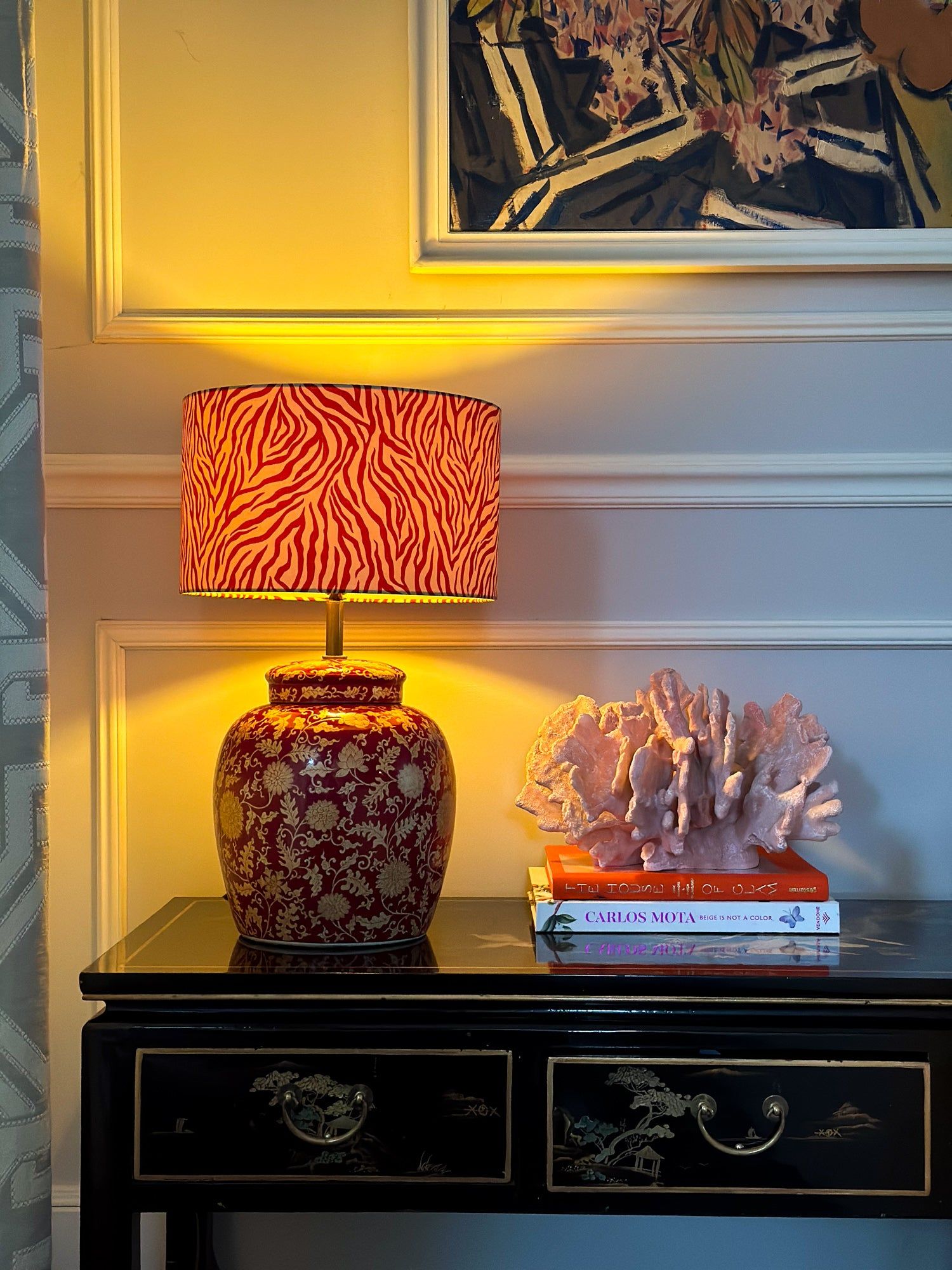 Lampshade Amina Chili & Sand