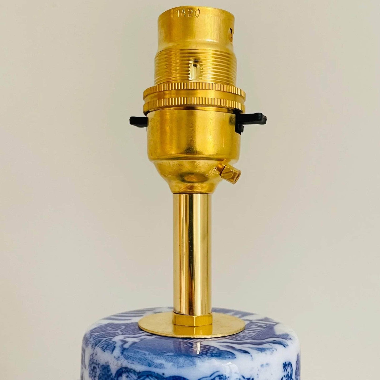 Antique Ringtons Jar Lamp