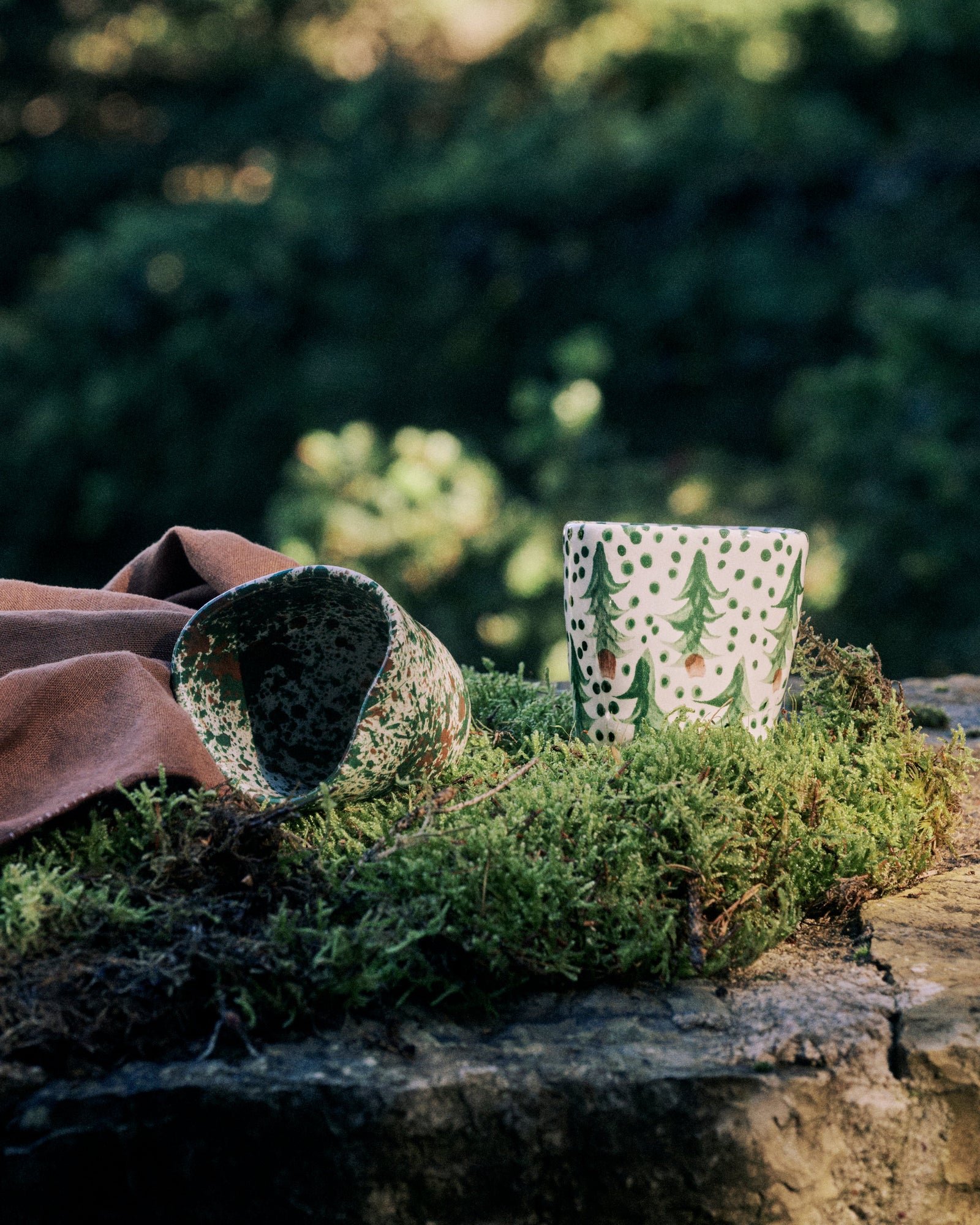 Forest Splatter Espresso Cup