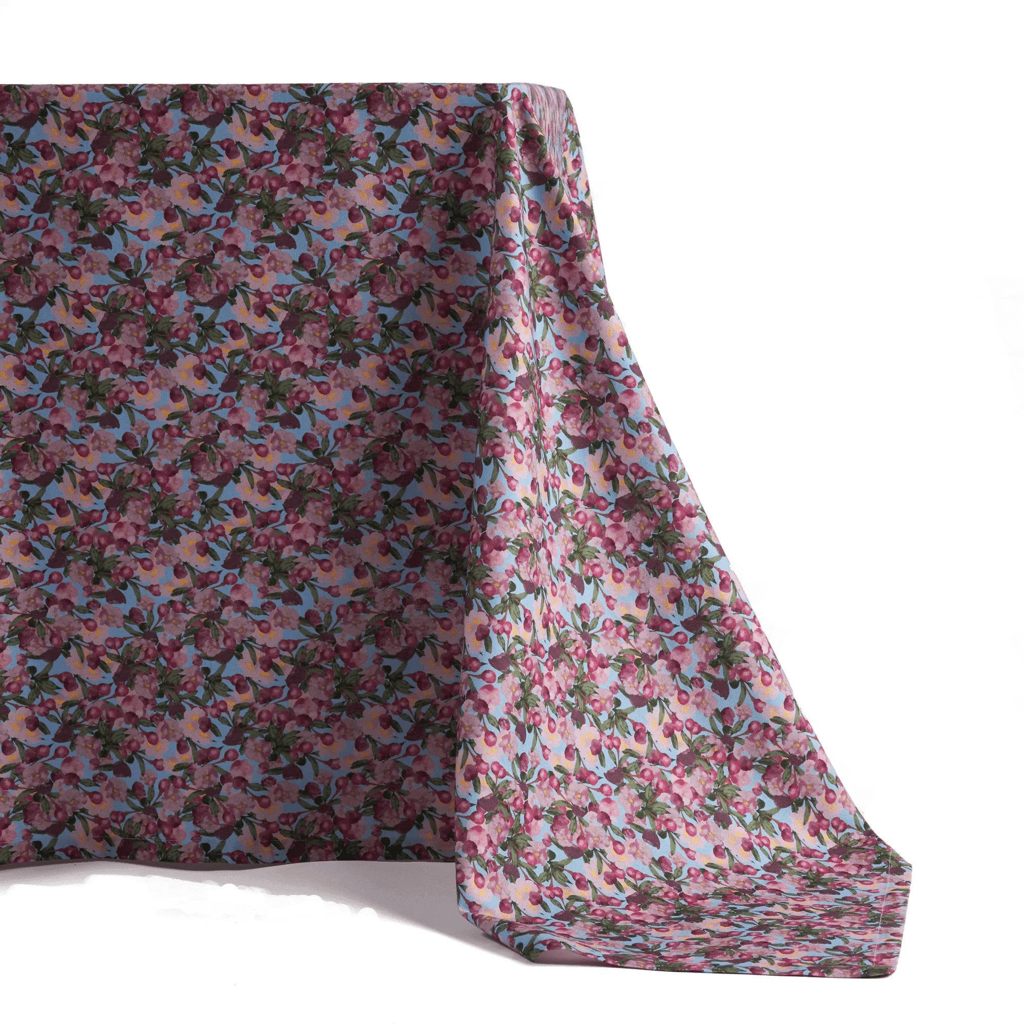 Romance is Dead Blue Tablecloth