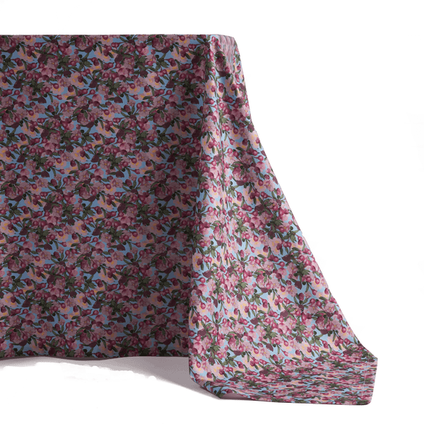 Romance is Dead Blue Tablecloth