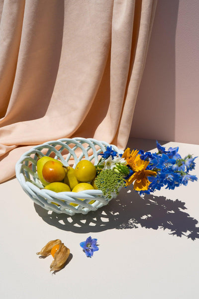 Sicilia Ceramic Basket