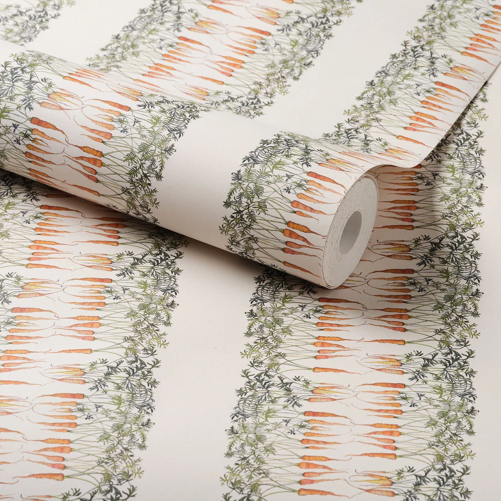 Carrot Stripe Wallpaper