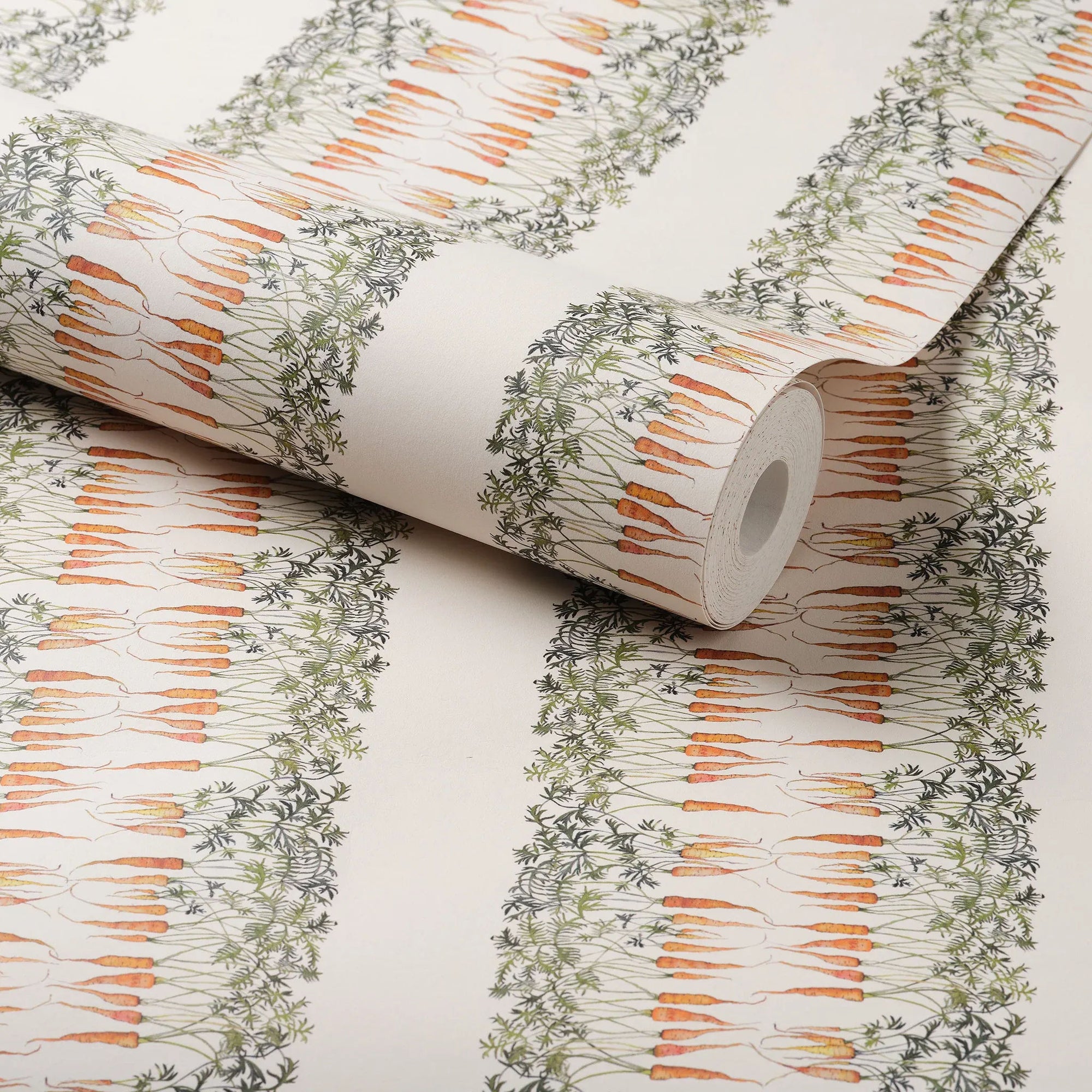 Carrot Stripe Wallpaper