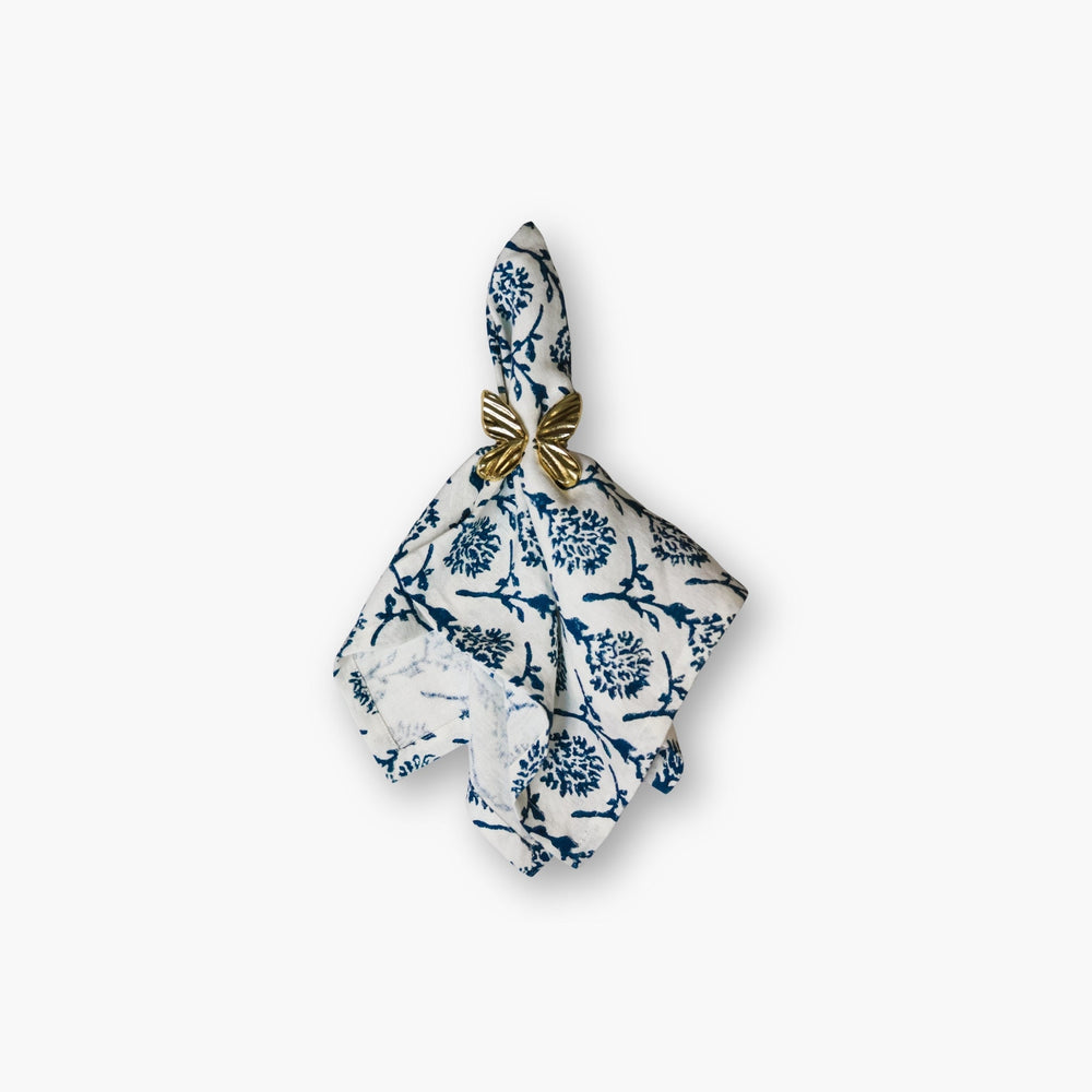 Nikhar Linen Table Napkins - Set of 2 Serene Blue