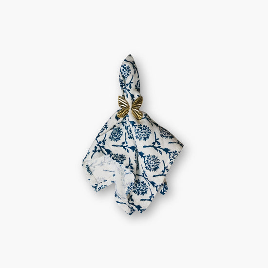 Nikhar Linen Table Napkins - Set of 2 Serene Blue