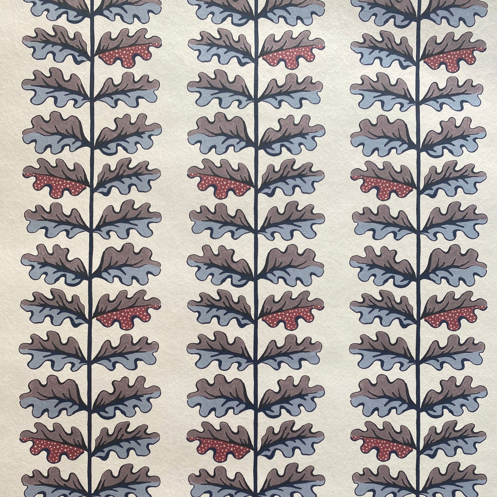 Quercus Wallpaper - Chambray