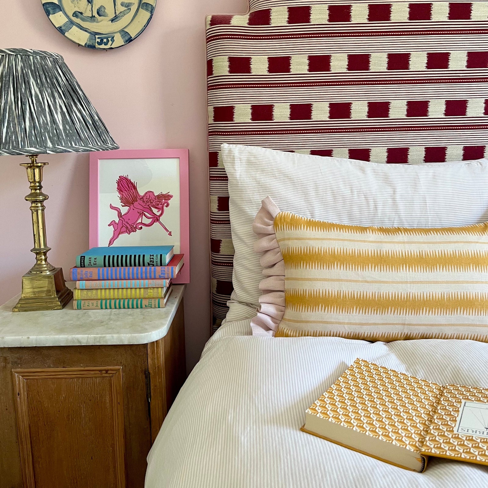 Squiggle Fabric - Amber