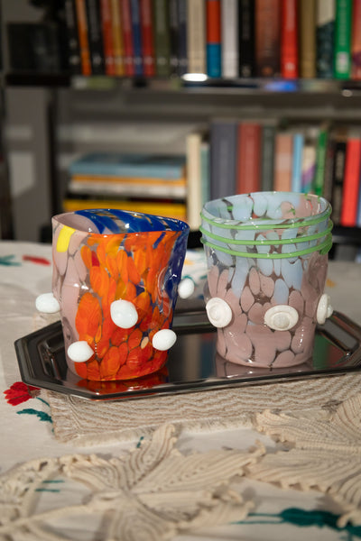 Surrealist Murano Glasses Set of 4