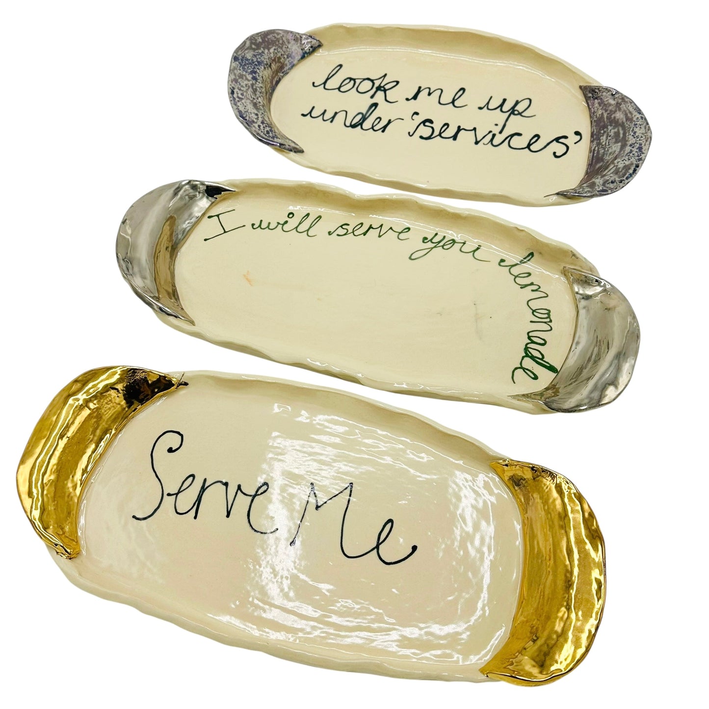 Serve Me Ceramic Tray