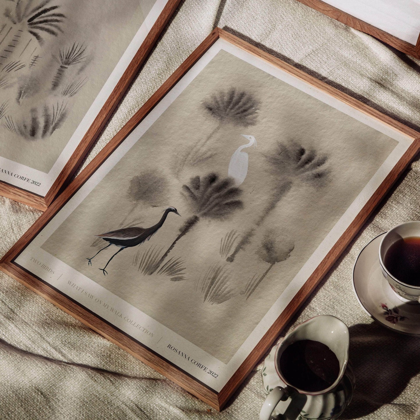 A2 - Two Birds Print