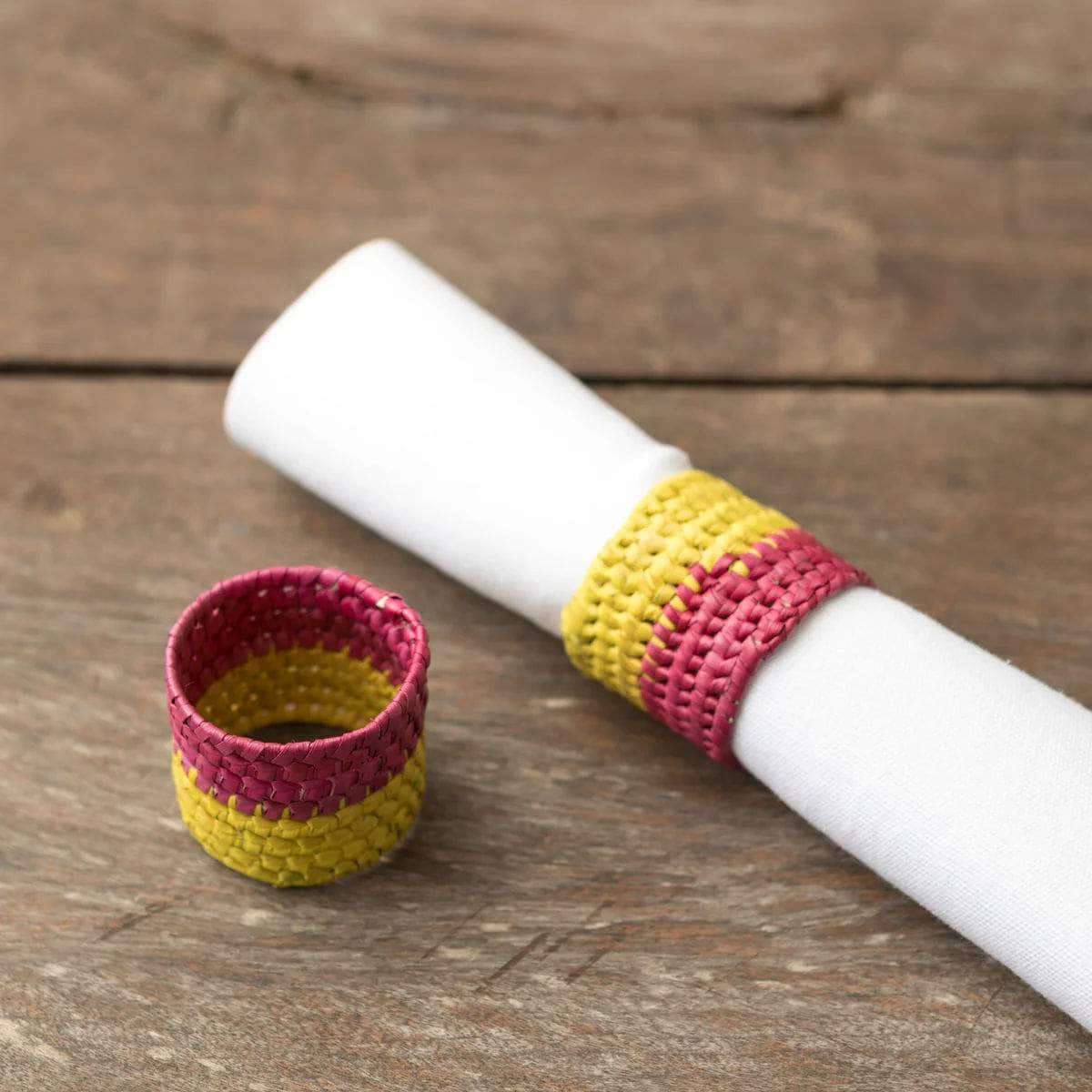 Mixteco Bicolor Napkin Ring