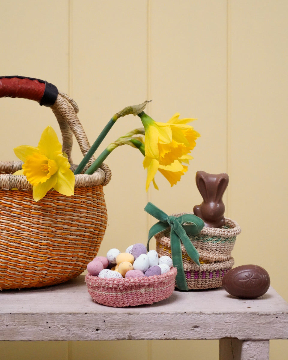 Mini Sisal Trinket Basket