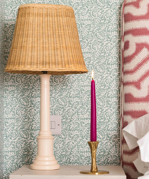 Retro Rattan Lampshade
