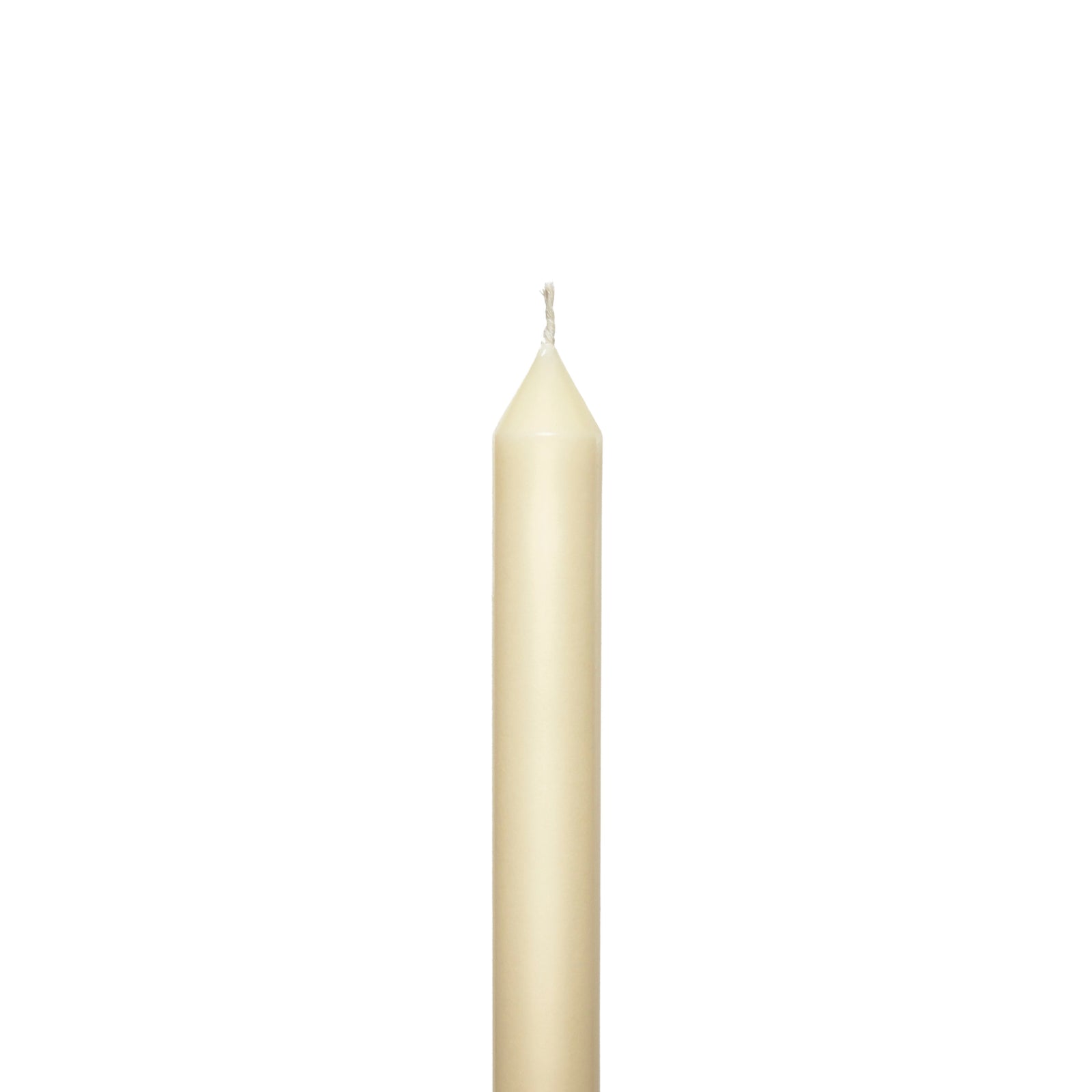 Ivory Tapered METRE Candle Pair