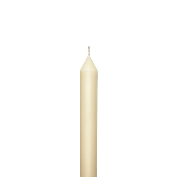 Ivory Tapered METRE Candle Pair