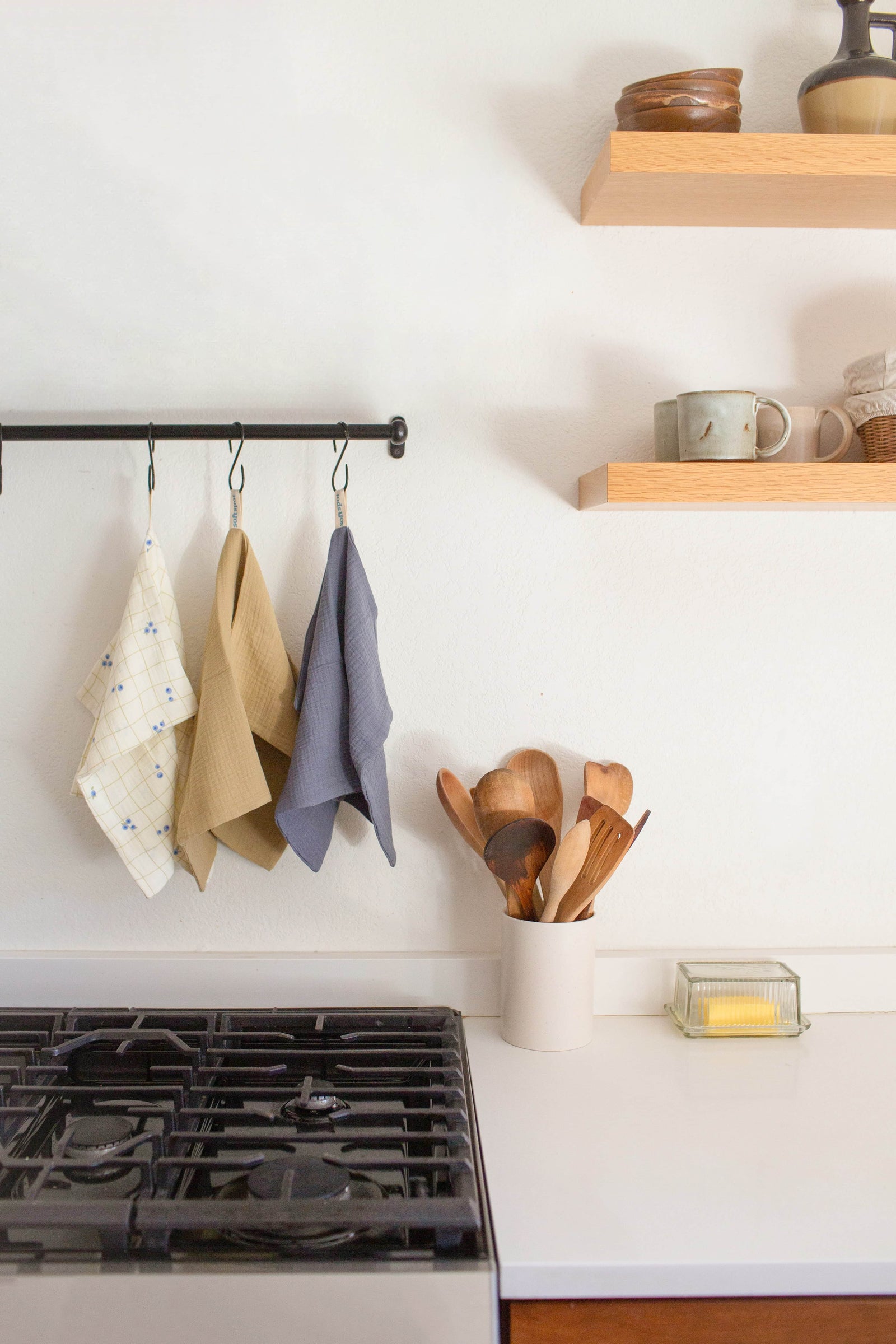 Soft Tea Towels – Blueberries