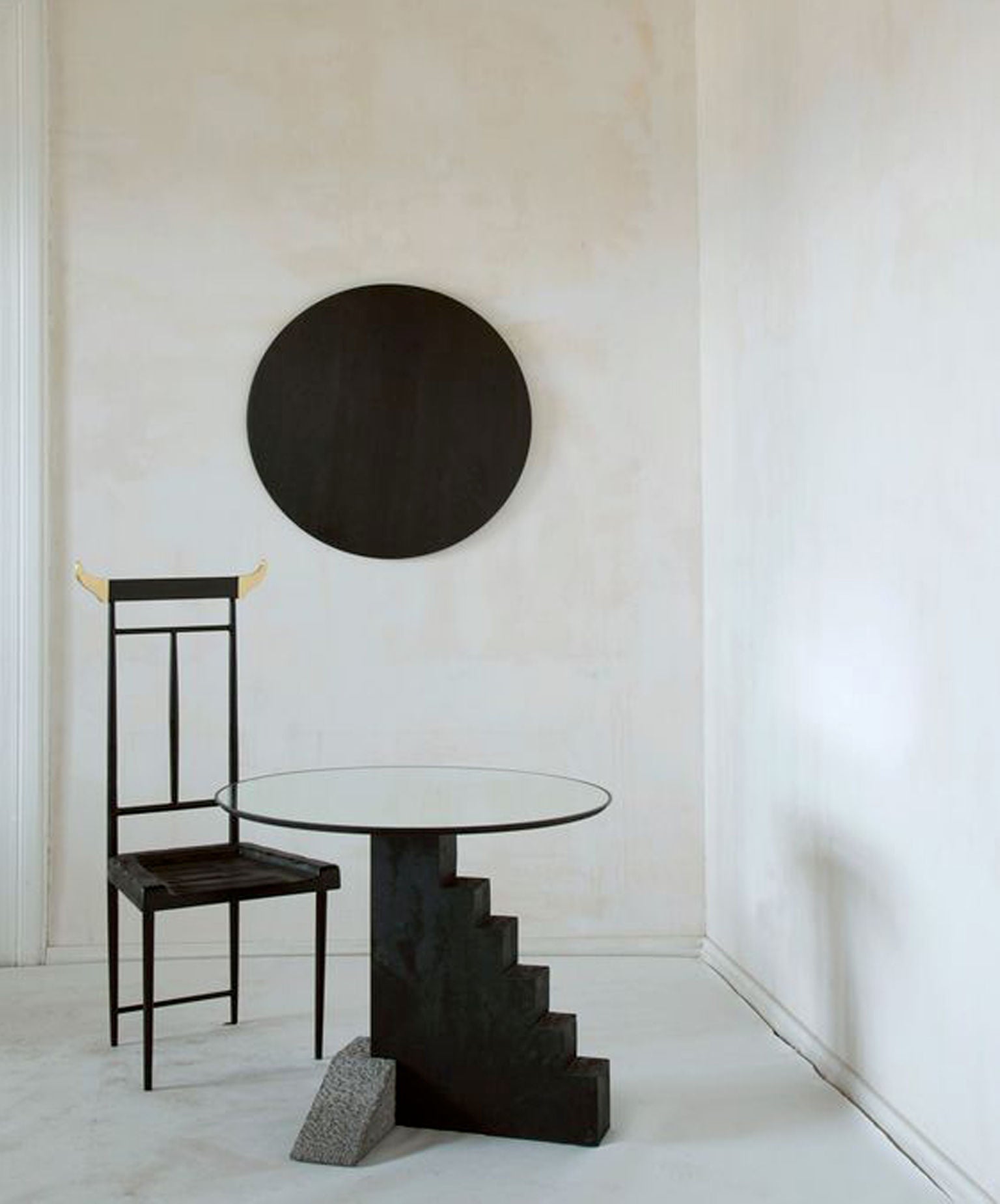 Interiors Fabric- Checkmate in Ecru/Black
