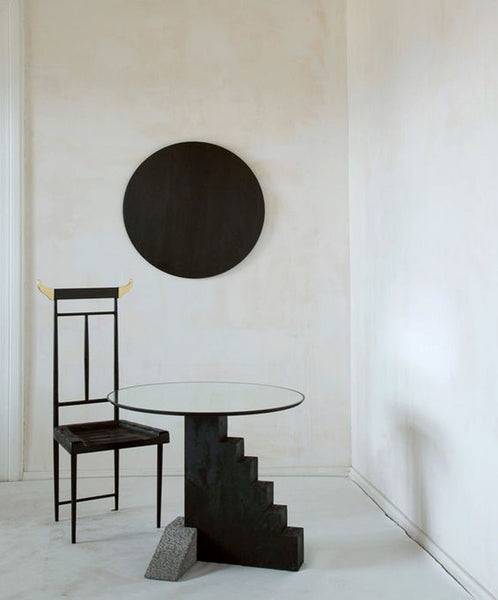 Interiors Fabric- Checkmate in Ecru/Black