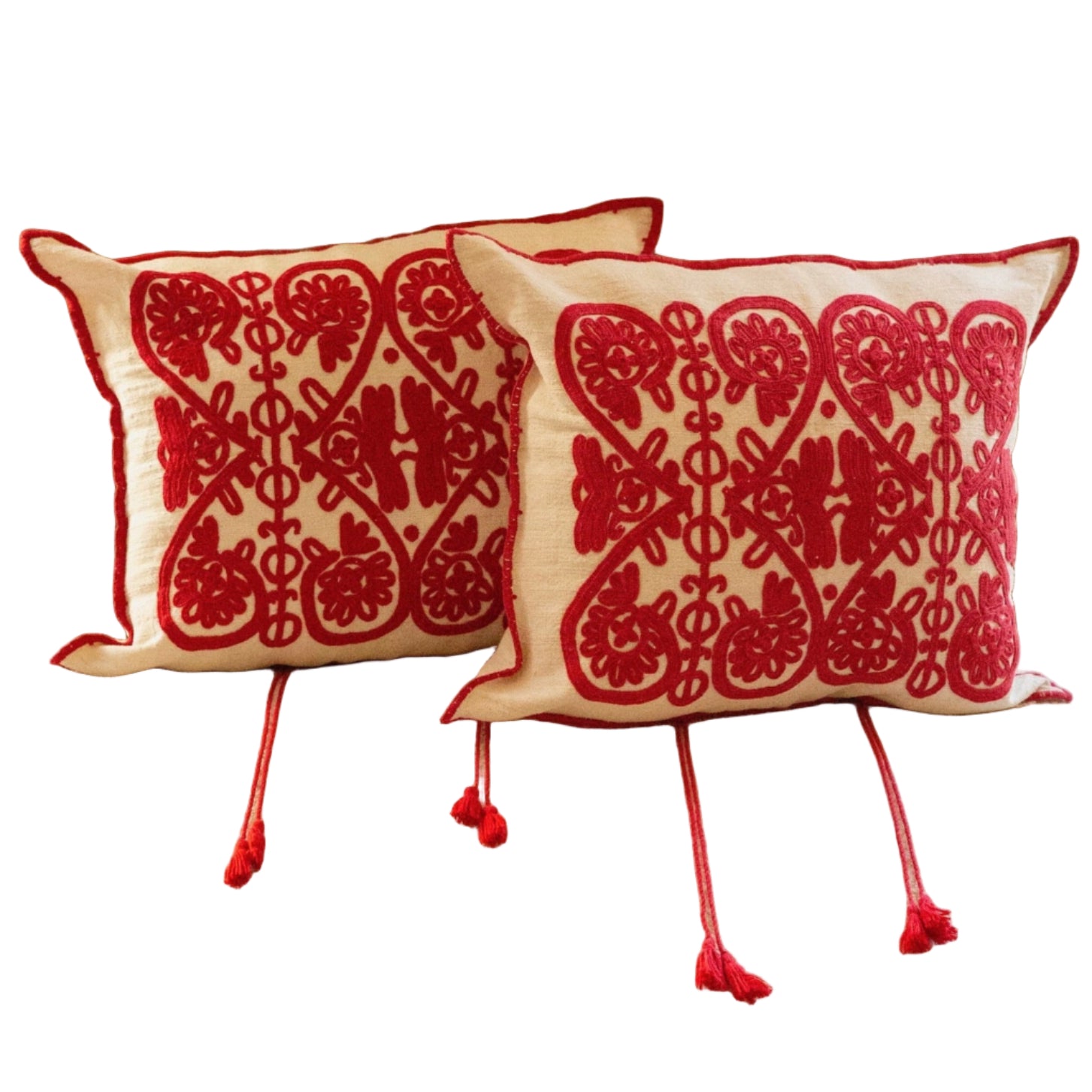 The Kassiopi Twins Vintage Pillows Set