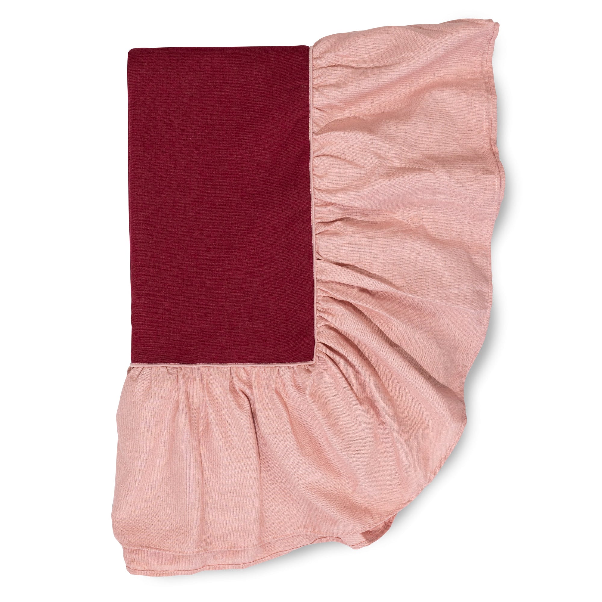 Tablecloth Ruffle Cherry/Pink - Large