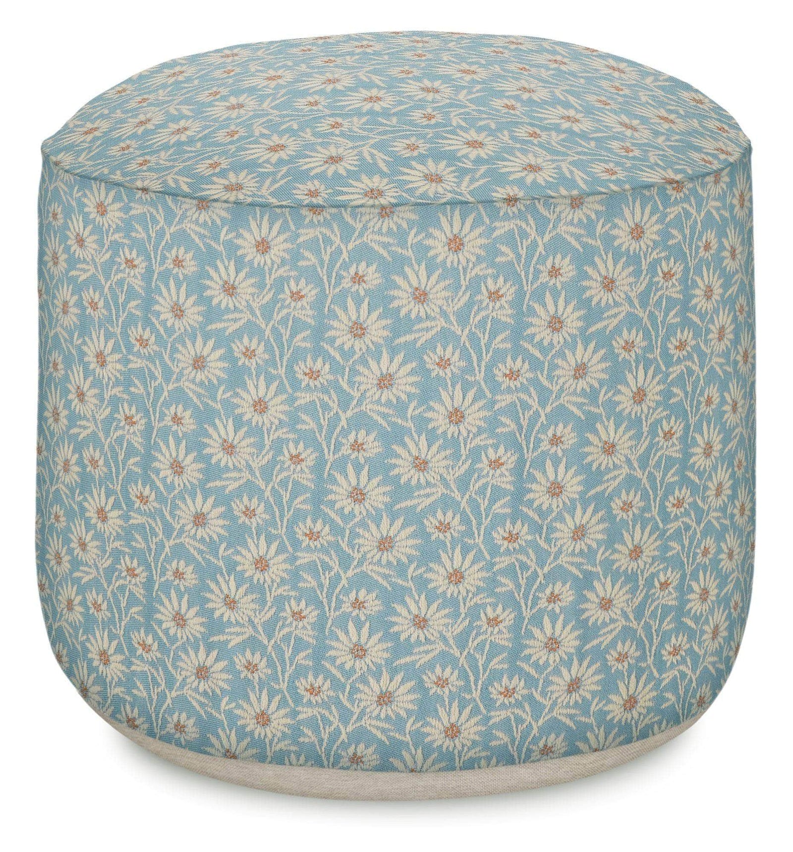 Outdoor Pouf Mako Ice & Ecru