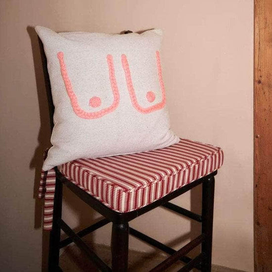 Orange Boob Cushion