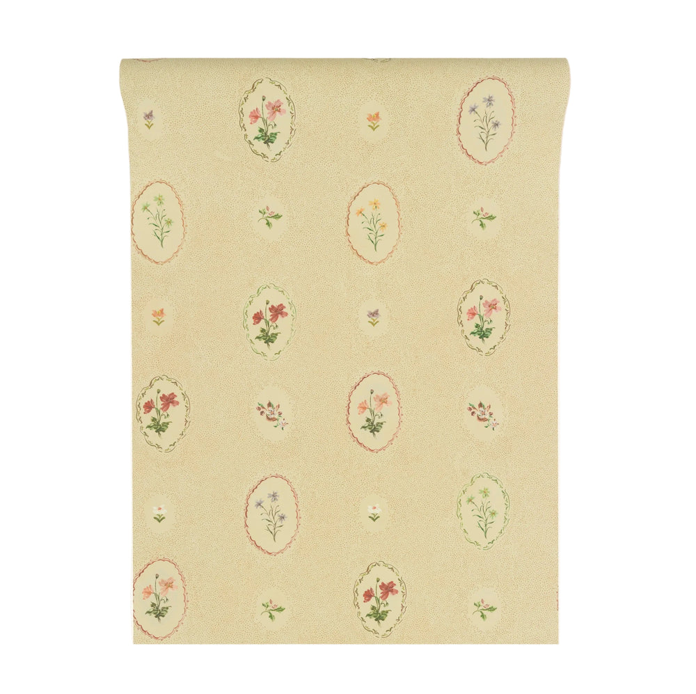 Bibury Sprig - Tea (Wallpaper)