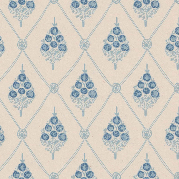 Agra Wallpaper - Aqua