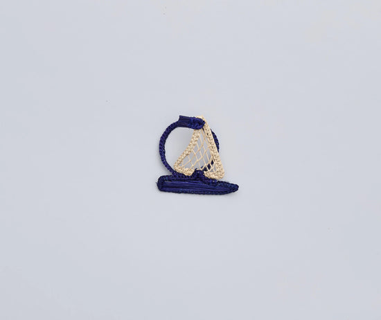 Coastal Sailboat Napkin Rings (Set of 4)