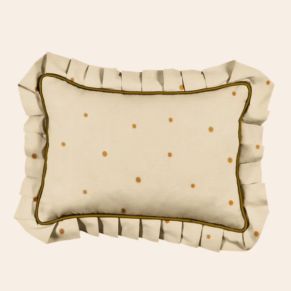 Dolce Daisies Cushion, Limoncello