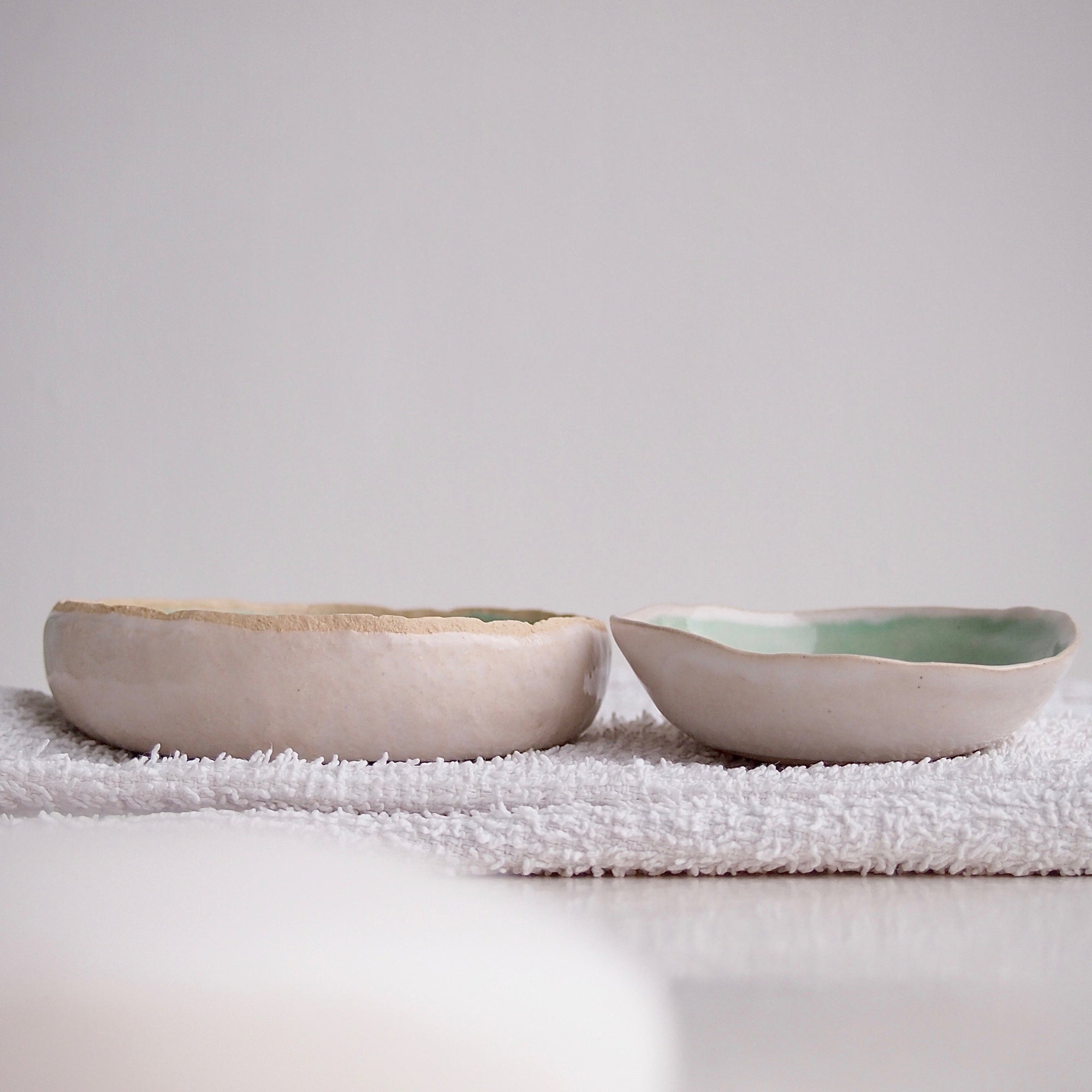 Handmade Turquoise Ceramic Soap Dish