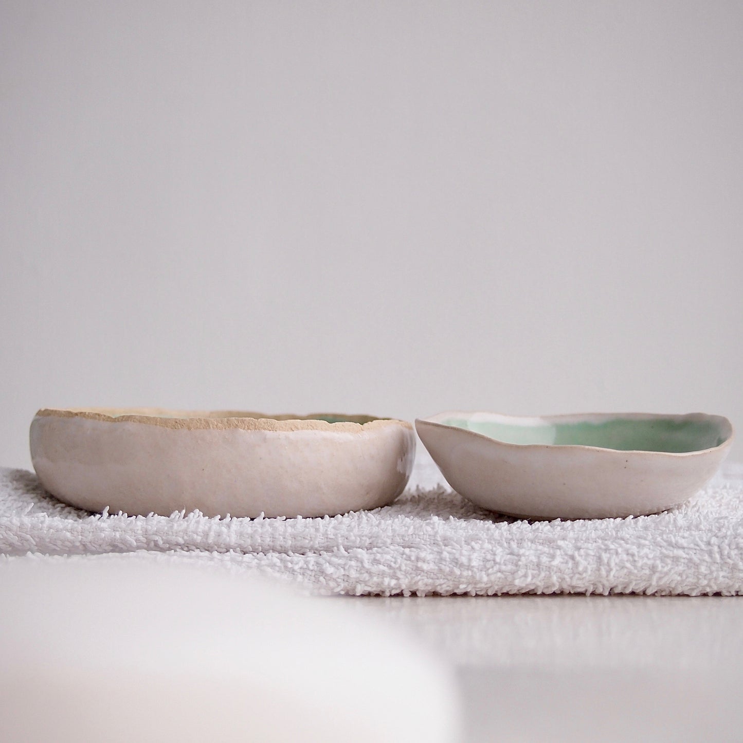 Handmade Turquoise Ceramic Soap Dish