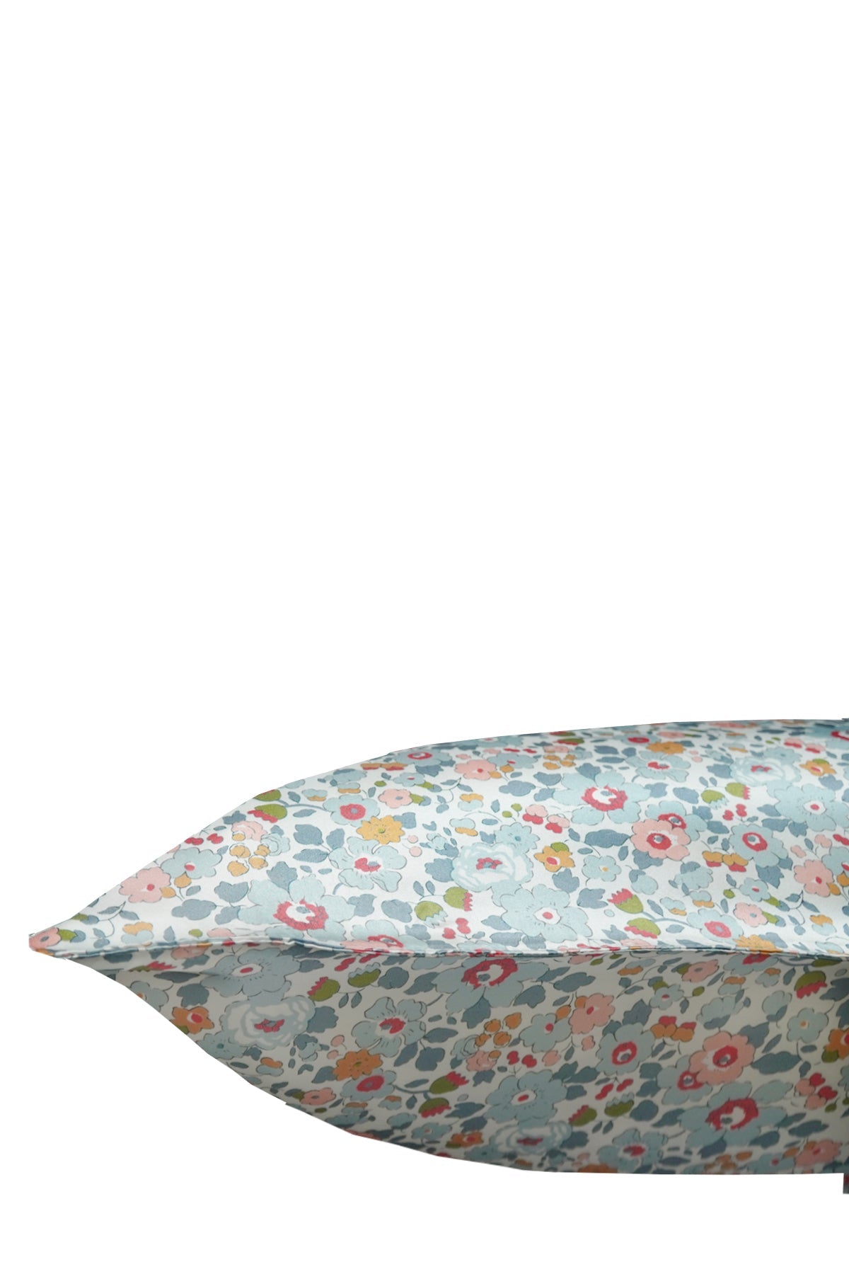 EXCLUSIVE Silk Pillowcase made with Liberty Fabric BETSY GREY