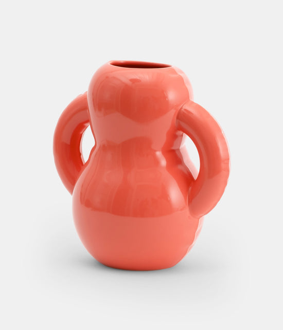 Vase 'OSCAR' Coral Gloss
