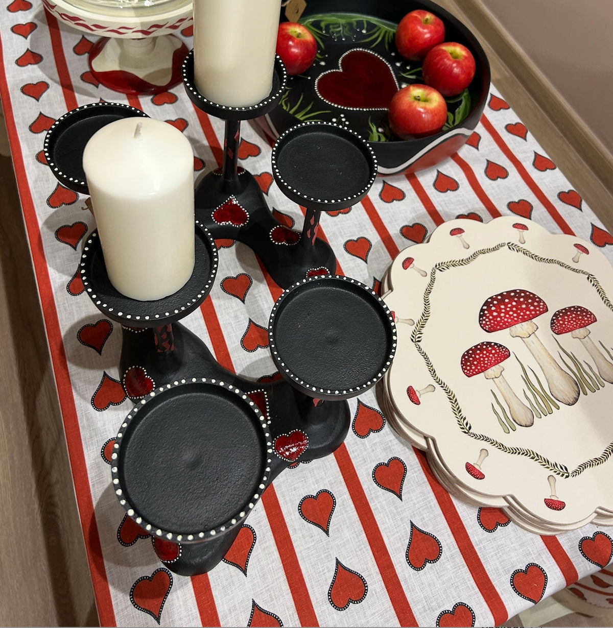 Love Hearts Table Linen