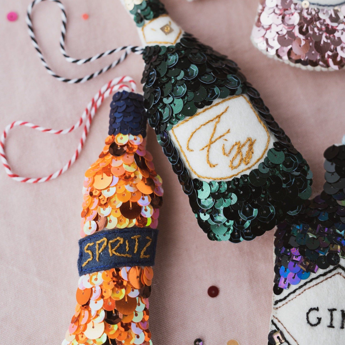 Spritz Sequin Ornament