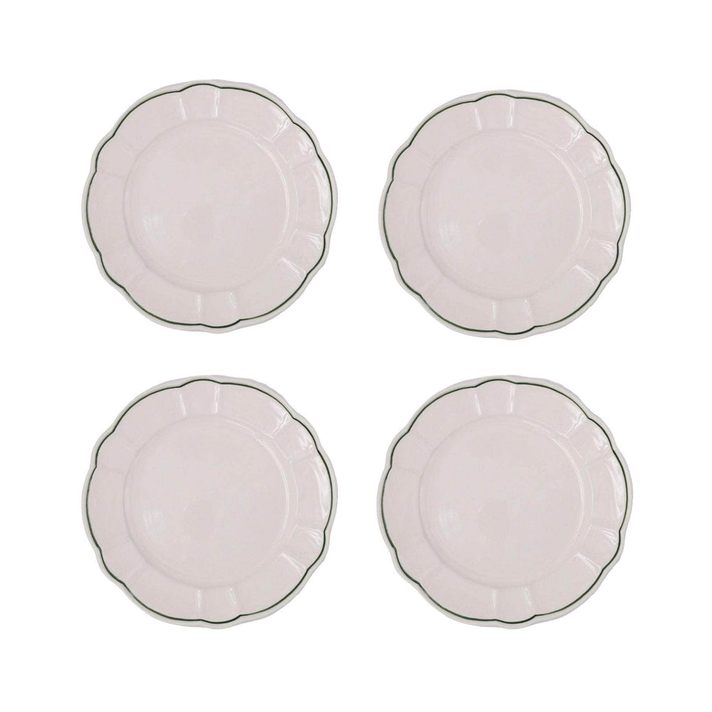 Romilly Dinner Plate, Green, Set Of 4