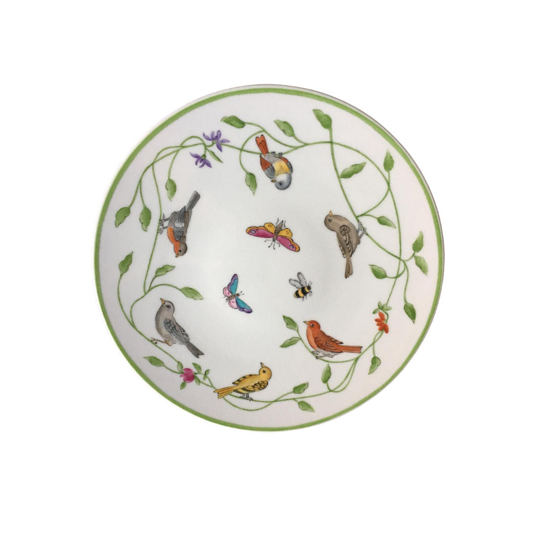 Sveva's Home Porcelain Birds Plate Set of 4