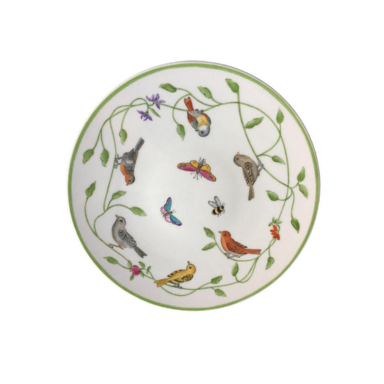 Sveva's Home Porcelain Birds Plate Set of 4