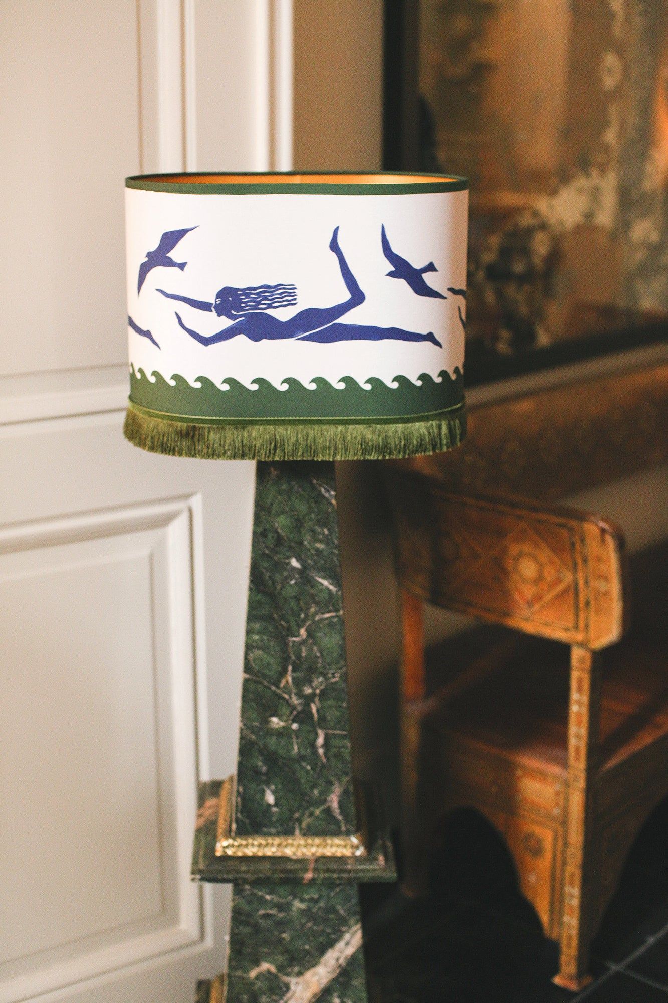 Palais x Hôtel Magique Lampshade Thalassa Blue