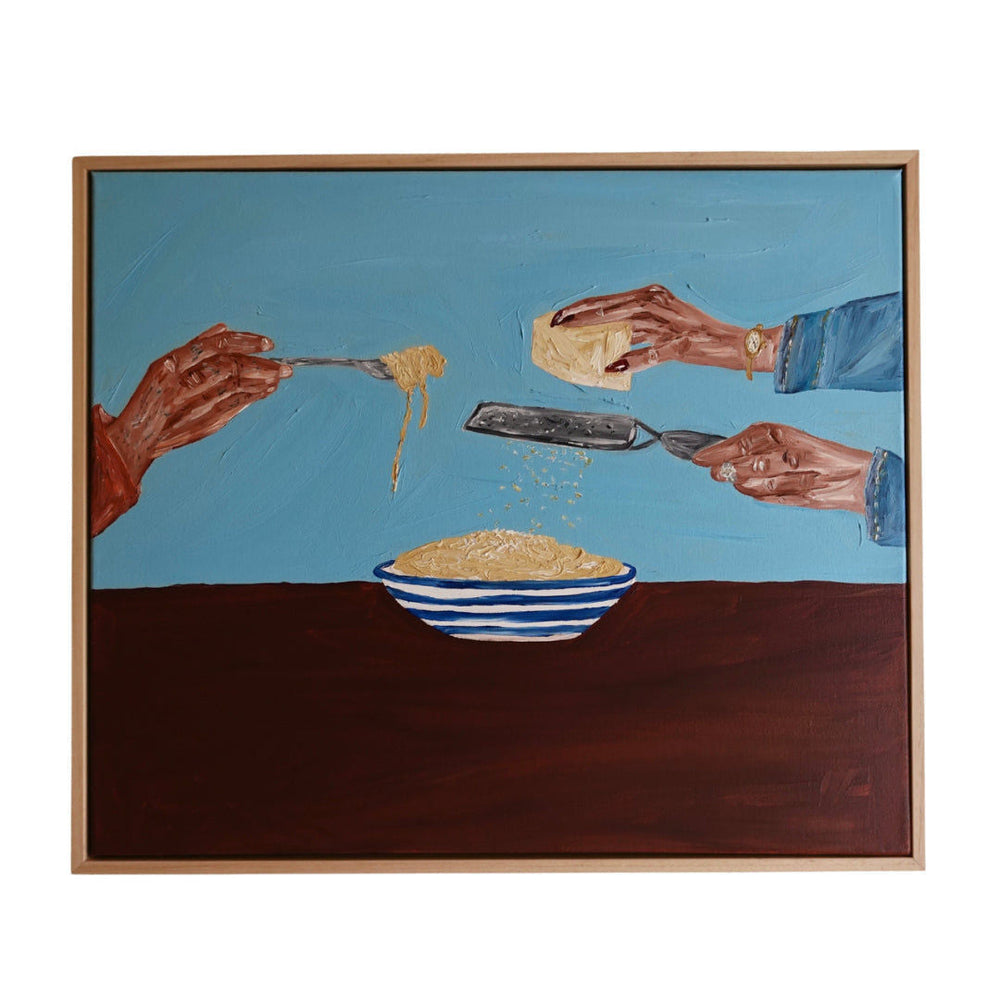 Sharing Pasta Painting